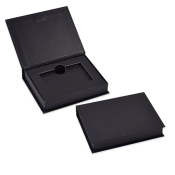 10 Boxes Black Magnetic Gift Card Boxes - Comes with Insert - Fits a Standard Gift Card