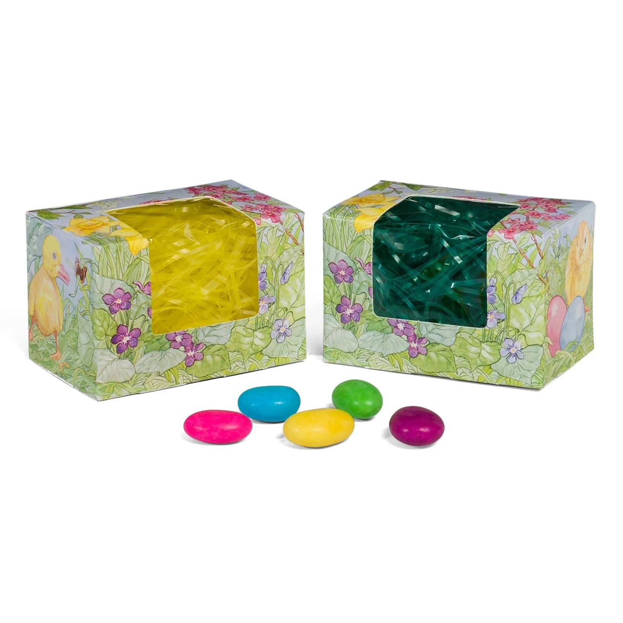 250 Boxes - 1/4 lb. Easter Garden - Egg Boxes 3-5/8" x 2-3/8" x 2-3/8"