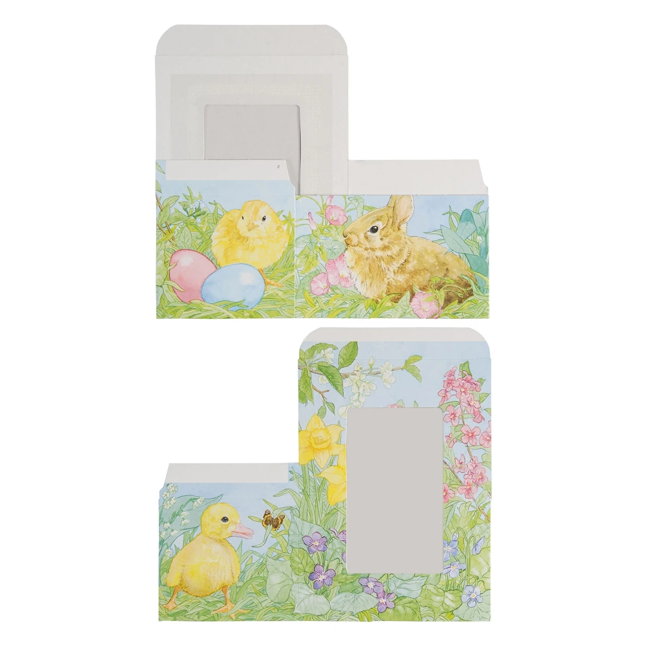 250 Boxes - 1 lb. Watercolor Daisy - Easter Egg Boxes