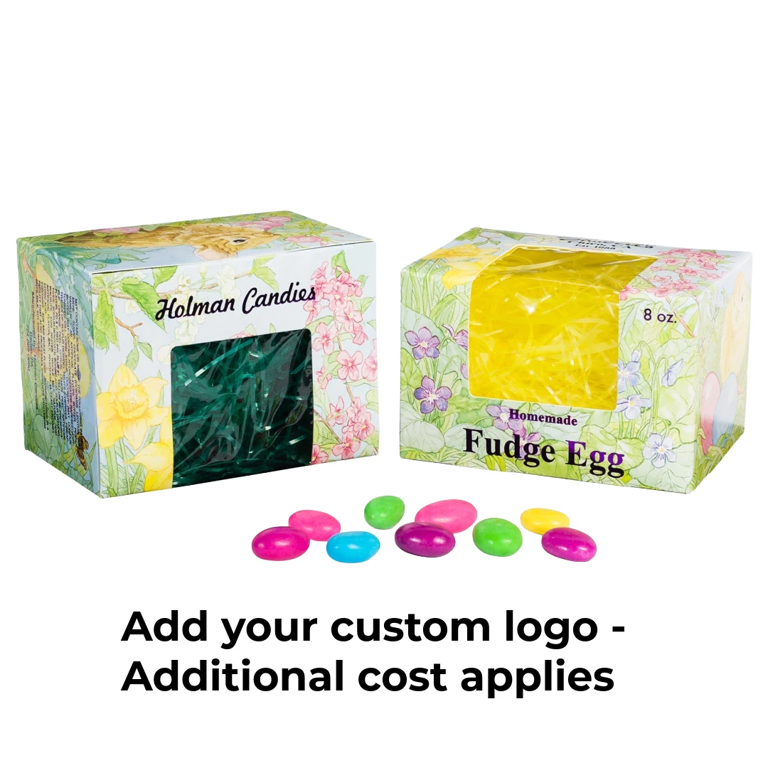 250 Boxes - 1 lb. Watercolor Daisy - Easter Egg Boxes