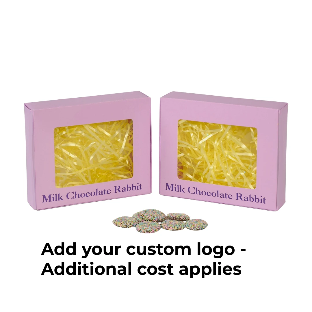 100 Boxes - Lavender Bakery Boxes with Window - 6" x 5" x 1-1/2"