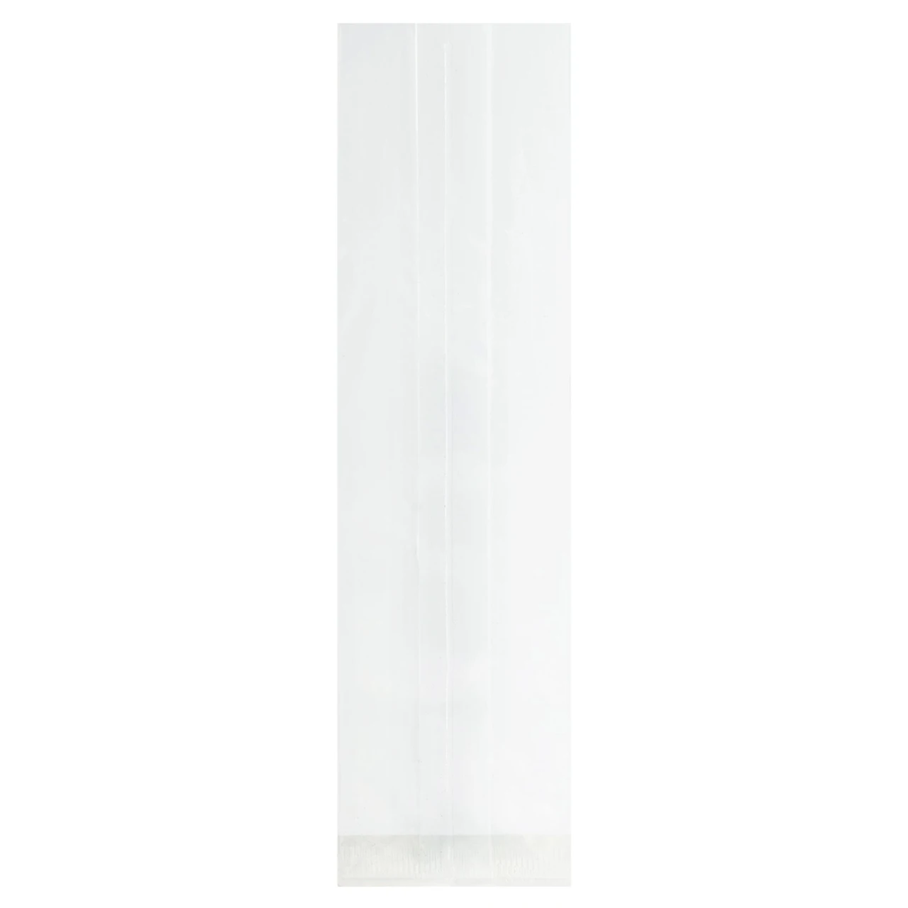 50 Bags - 1 lb. Clear Soft Bottom Bags - 1.7 Mil Gauge - Heat Sealable