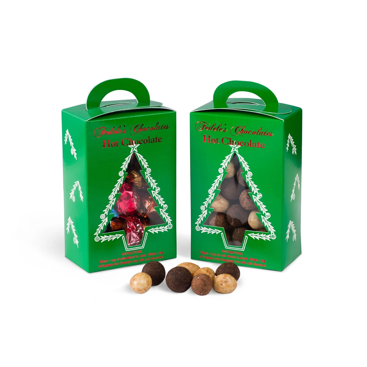 250 Boxes - 1/2 lb. Vertical Tote with Tree Window