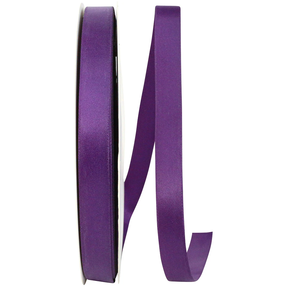 50 Yards - 1-1/2" Plum - Single Face Satin Ribbon