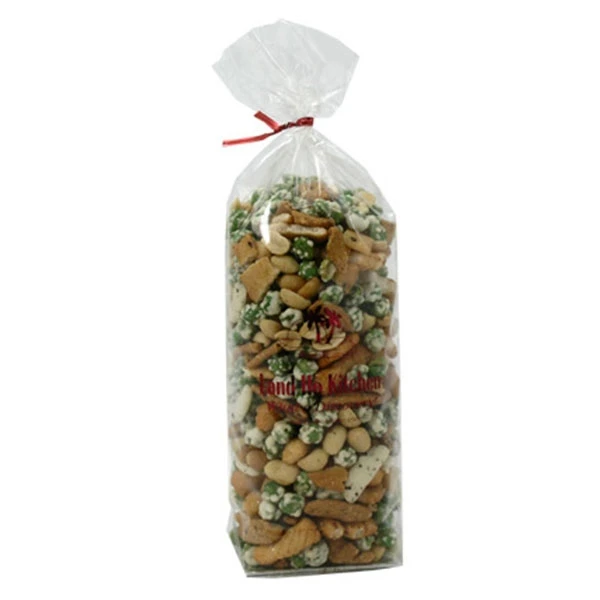 Medium 2-5/8" x 10-1/4" x 1-7/8" Clear Hard Bottom Poly Cello Bags - 2.5 Mil Gauge - Heat Sealable 100 per pack