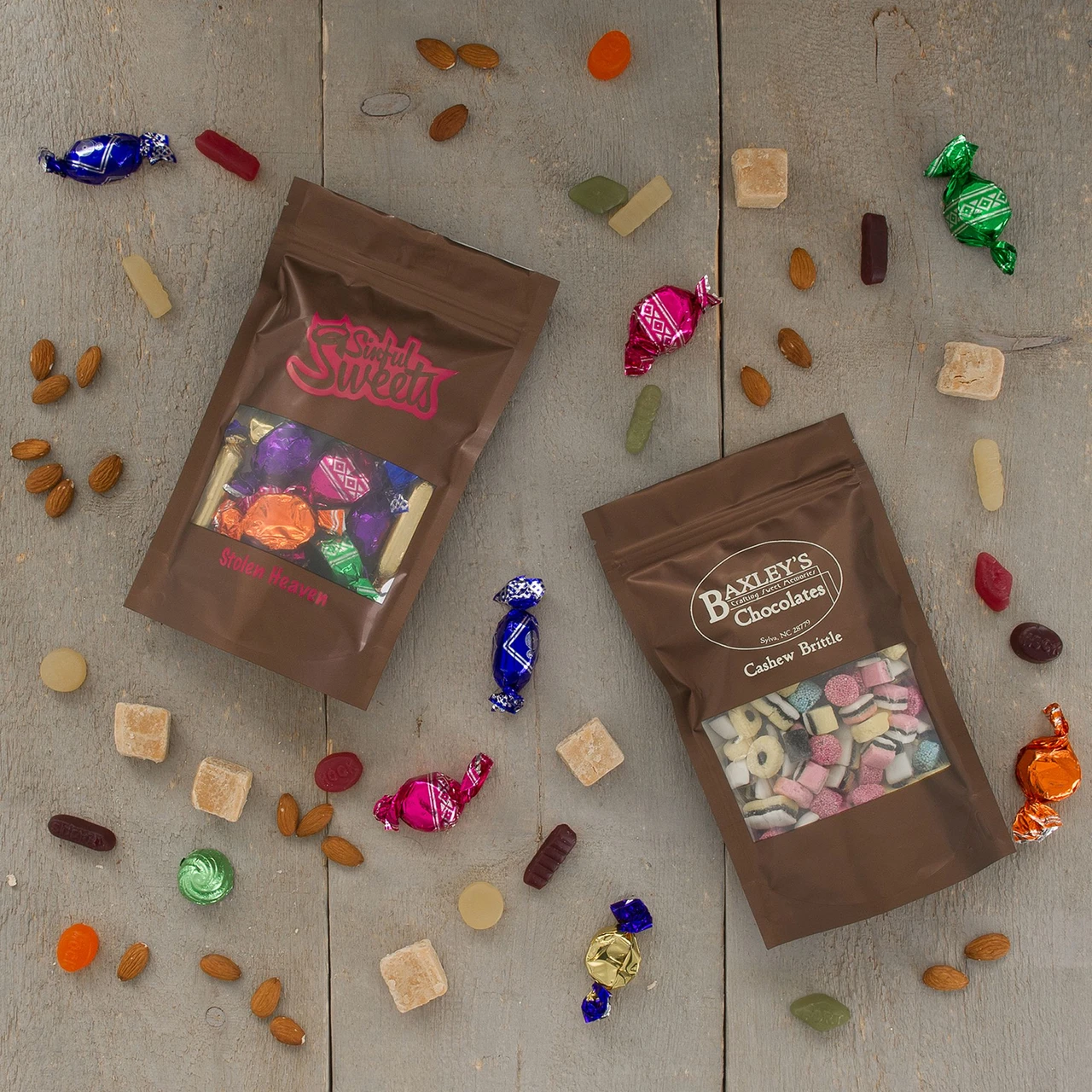 500 Bags - Zipper Candy Pouch