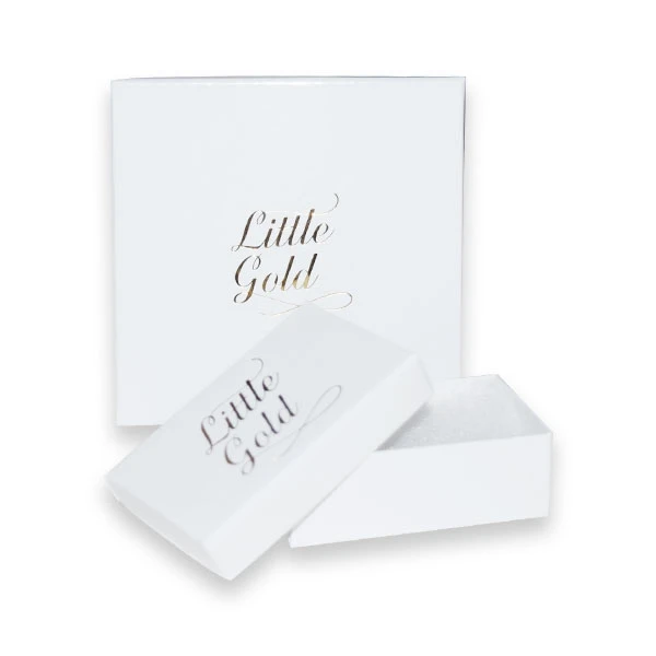 100 Boxes - White Swirl Jewelry Box - 3-1/16" x 2-1/8" x 1"