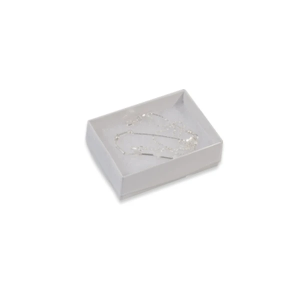 100 Boxes - Clear Top Jewelry Boxes - 3" x 2-1/8" x 1"