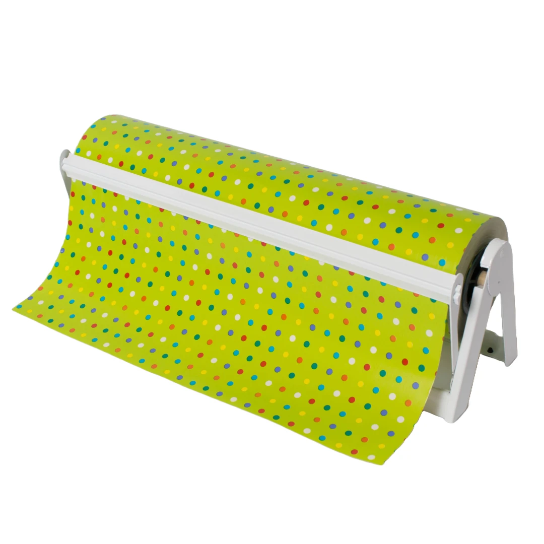 Paper Cutter - Gift Wrap Holder - 4 Widths Available - Gloss White