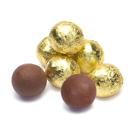 1000 Sheets/Pack - 3" x 3" Candy Foil Wrappers - Gold