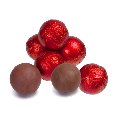 1000 Sheets/Pack - 3" x 3" Candy Foil Wrappers - Red