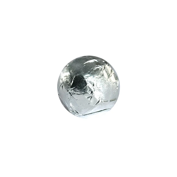 1000 Sheets/Pack - 3" x 3" Candy Foil Wrappers - Silver