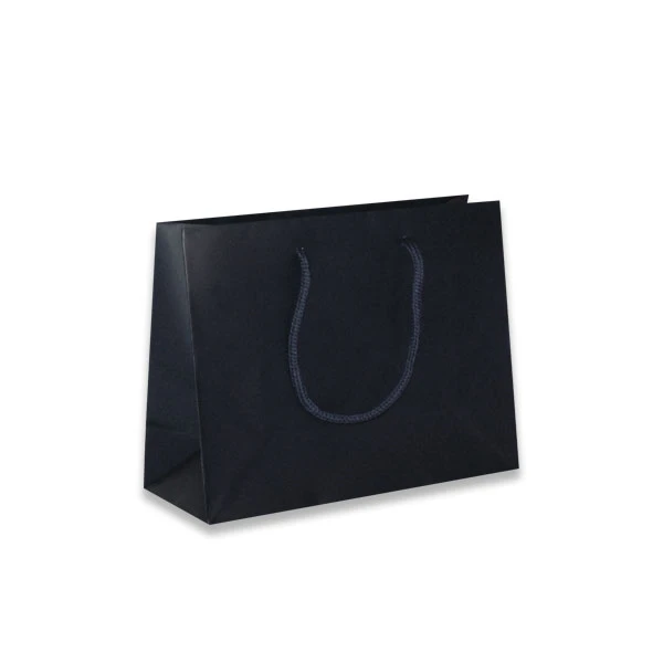 Black Matte Laminated Eurototes - 9" x 3.5" x 7" - 100 Bags/Case