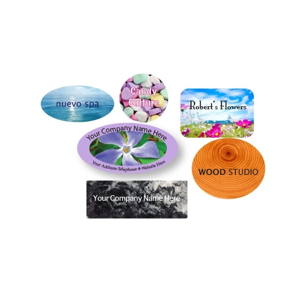 500 Labels - Digital Labels - Small Shapes