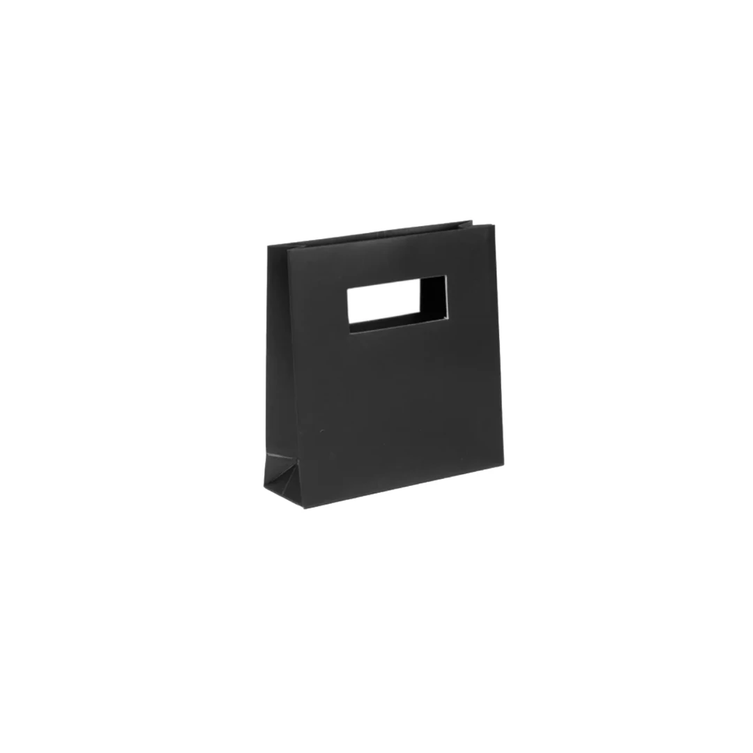 100 Bags - Mod Billboard Bags - Black 5-3/4" x 1-3/4" x 5-3/4"