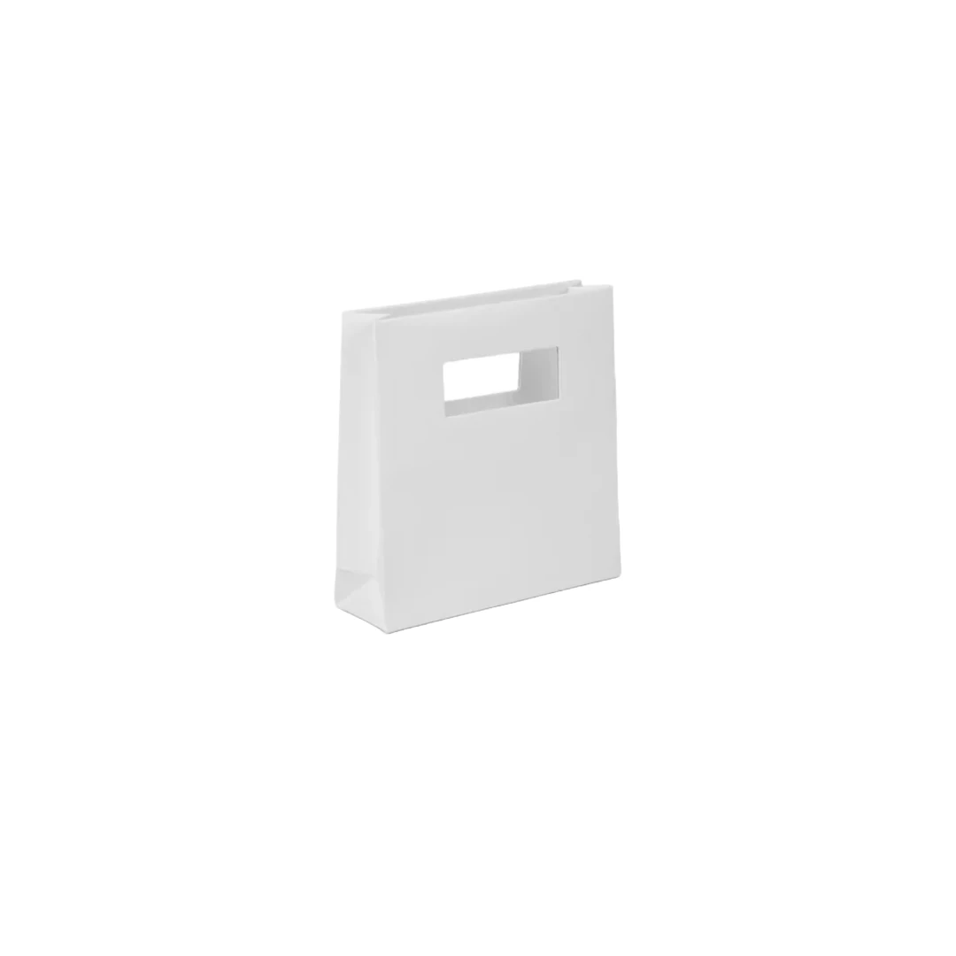 100 Bags - Mod Billboard Bags - White - 5-3/4" x 1-3/4" x 5-3/4"