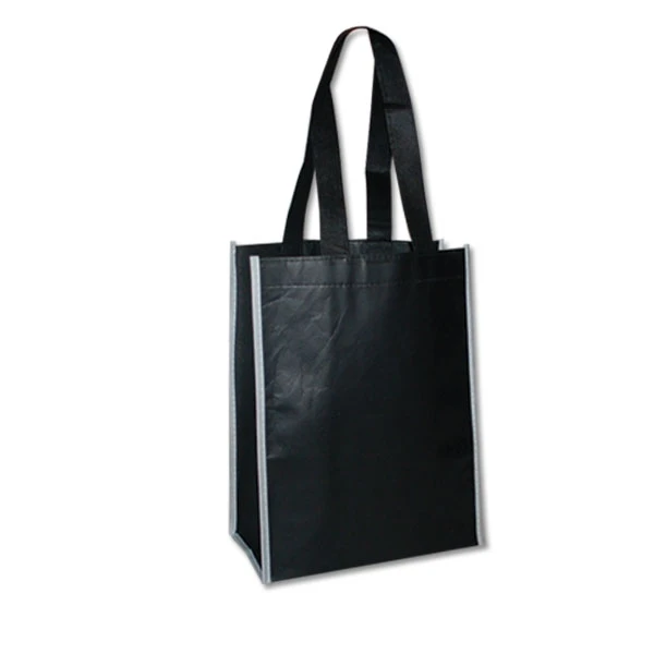 Non-Woven San Francisco Bags - 9" x 12" x 5" - Black 100 Bags/Case
