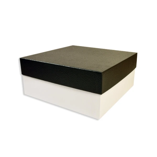 20 Boxes - Rigid Set-Up Boxes - 9" x 9" x 4-1/2" Tuxedo