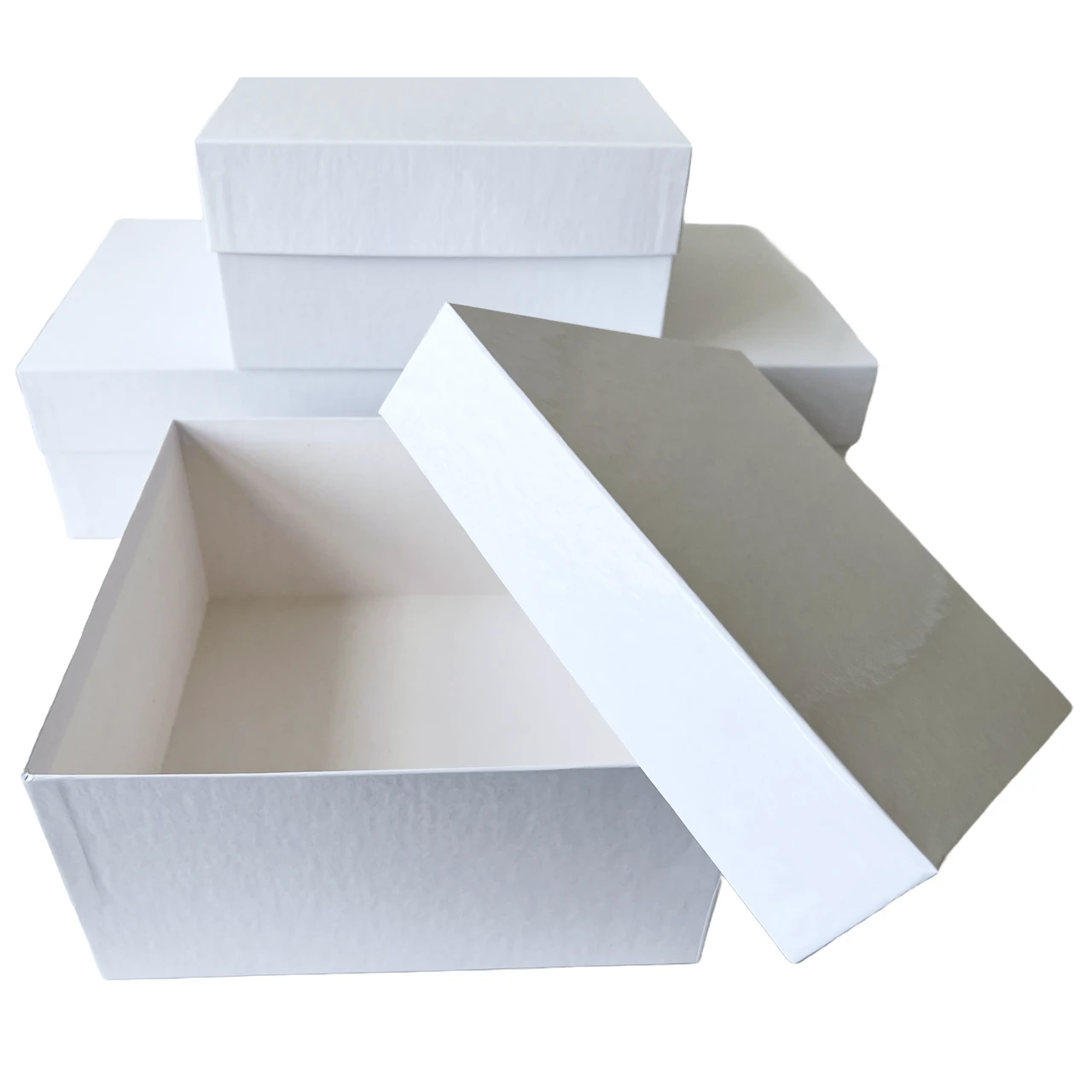 20 Boxes - Rigid Set-Up Boxes - 9" x 9" x 4-1/2"