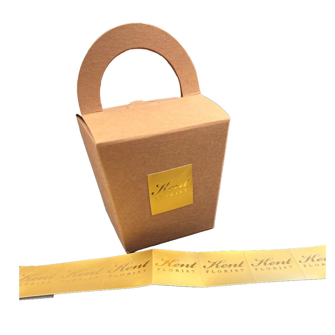 1000 Labels - Custom Hot Stamped Labels - Ultra Small Shapes