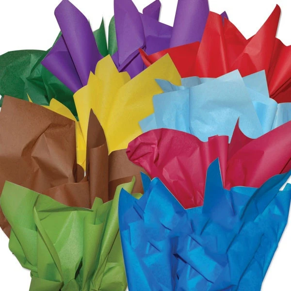 840 Sheets - Color Tissue Paper Assortment - Prism 35 Colors - 20" x 30" Sheets