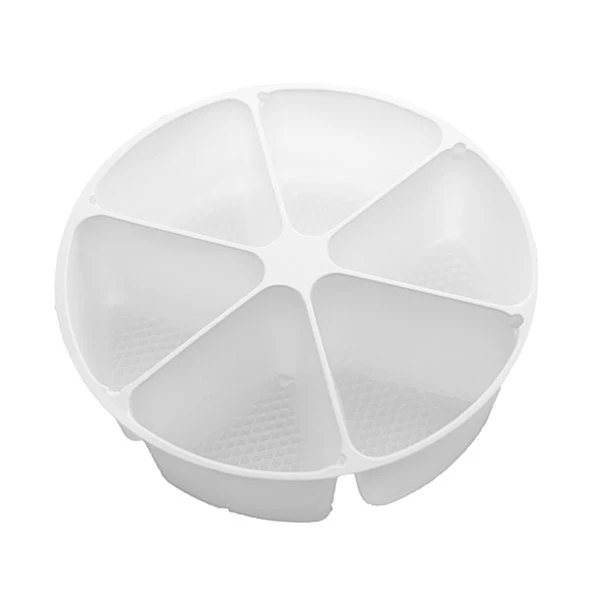 60 Inserts - 6 Cavity Tin Insert for 5C Round Tins