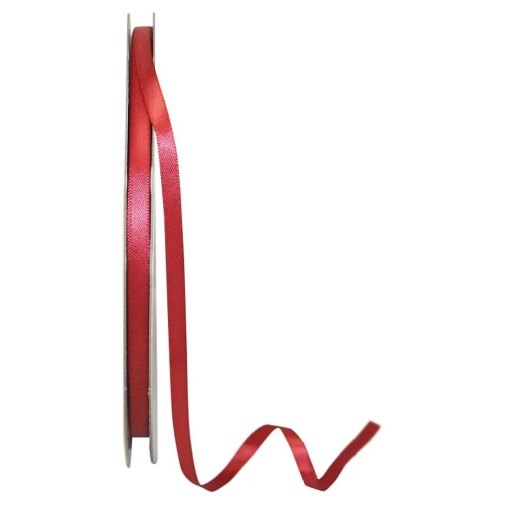 50 Yards - 1-1/2" Red Double Face Satin Ribbon