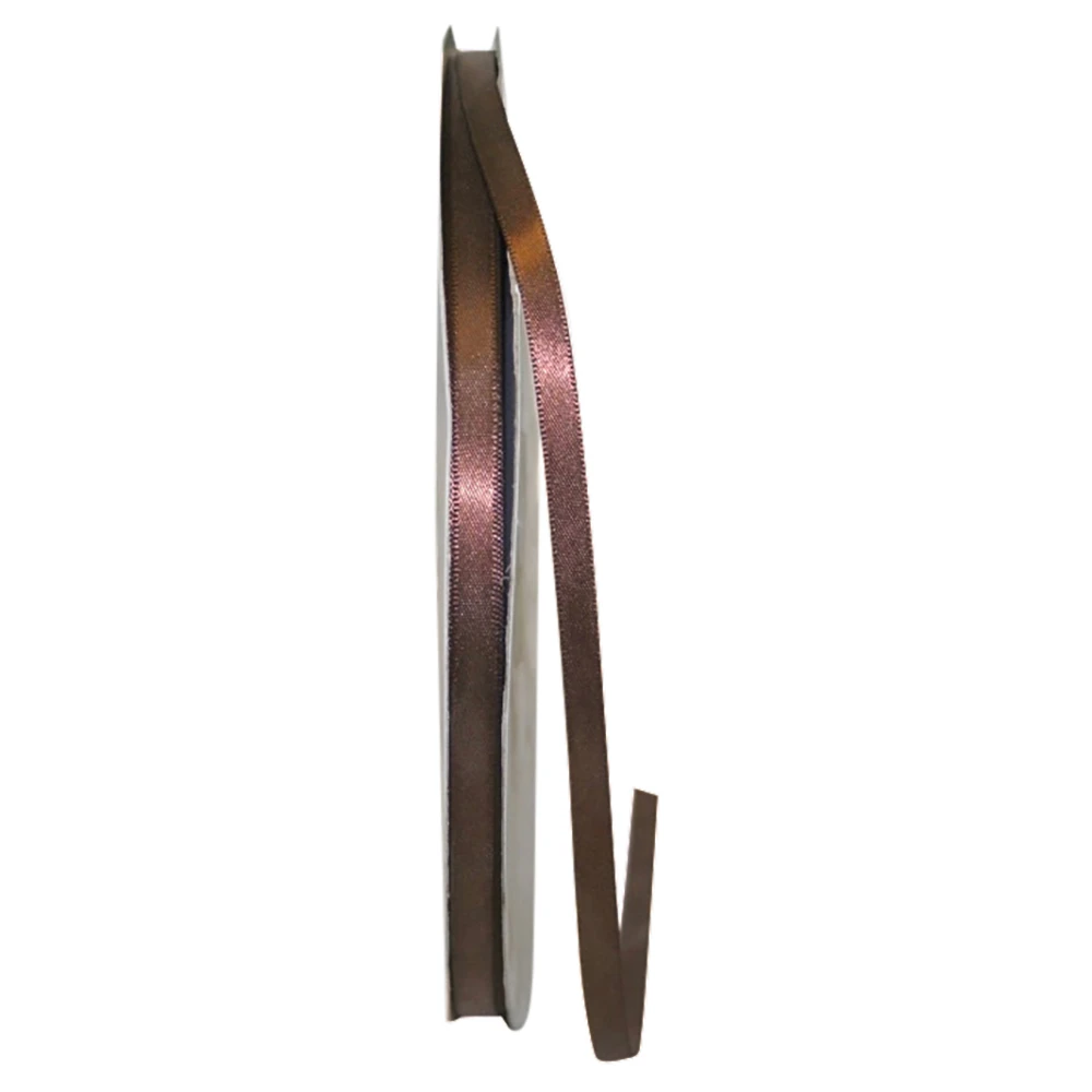 50 Yards - 1-1/2" Brown Double Face Satin Ribbon