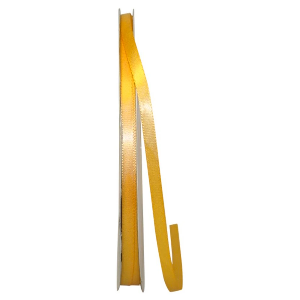 50 Yards - 1-1/2" Gold Double Face Satin Ribbon