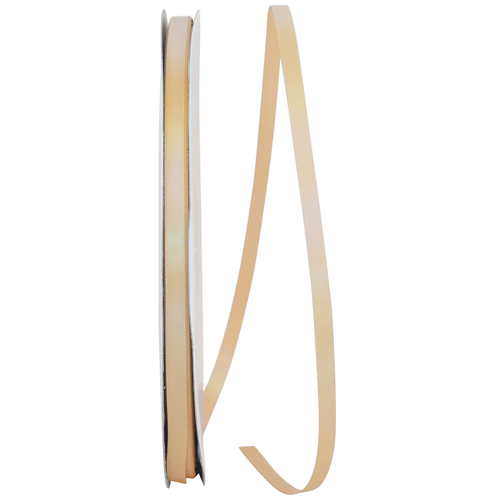 50 Yards - 1-1/2" Tan Double Face Satin Ribbon