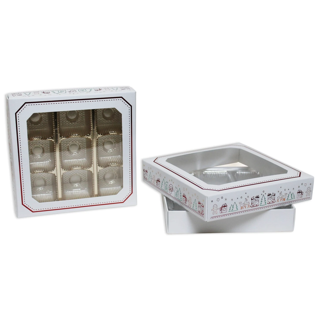 250 Boxes - 8 oz. Candy Box Covers