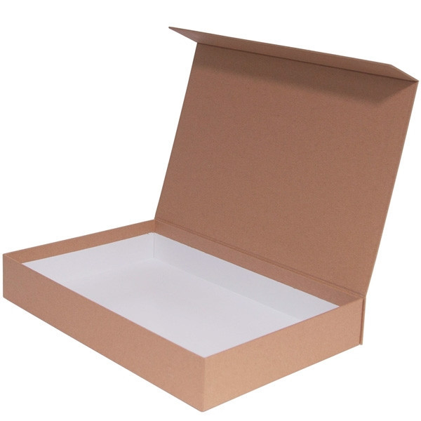 Mini Pack Magnetic Gift Boxes - Kraft - 10-3/4" x 7-1/8" x 1-5/8" - 10 Boxes