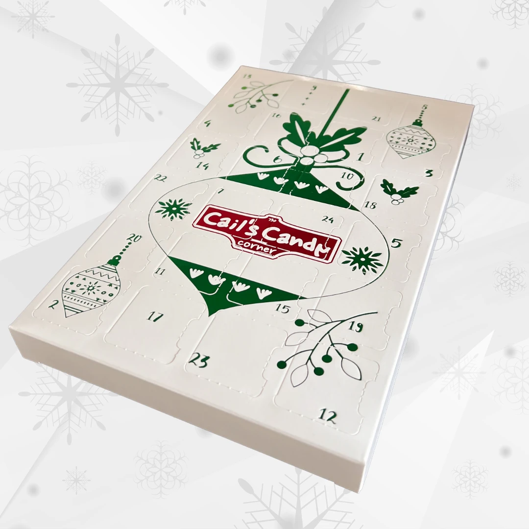 500 Custom Printed Sets (Boxes & Trays) - Fillable (Empty) Advent Calendar Boxes