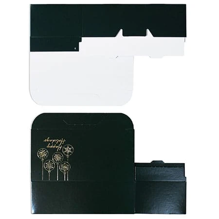 50 Boxes - 1 lb. Candy & Fudge Boxes - Forest Green Glitter Holiday