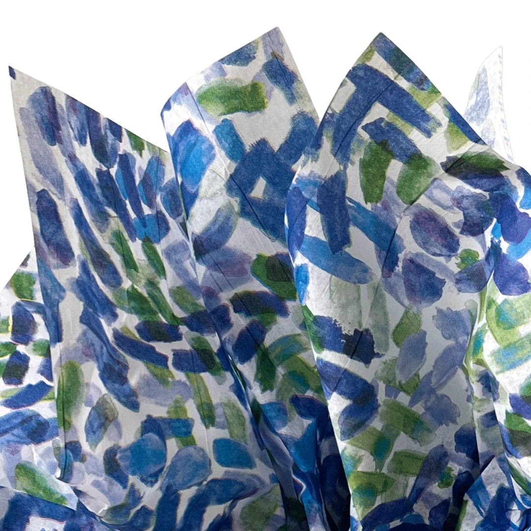 240 Sheets - Earth and Sky New Patterned Tissue - 20" x 30" Sheets