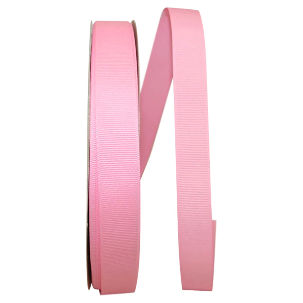 7/8" Grosgrain Ribbon - Pink - 100 Yards/Roll