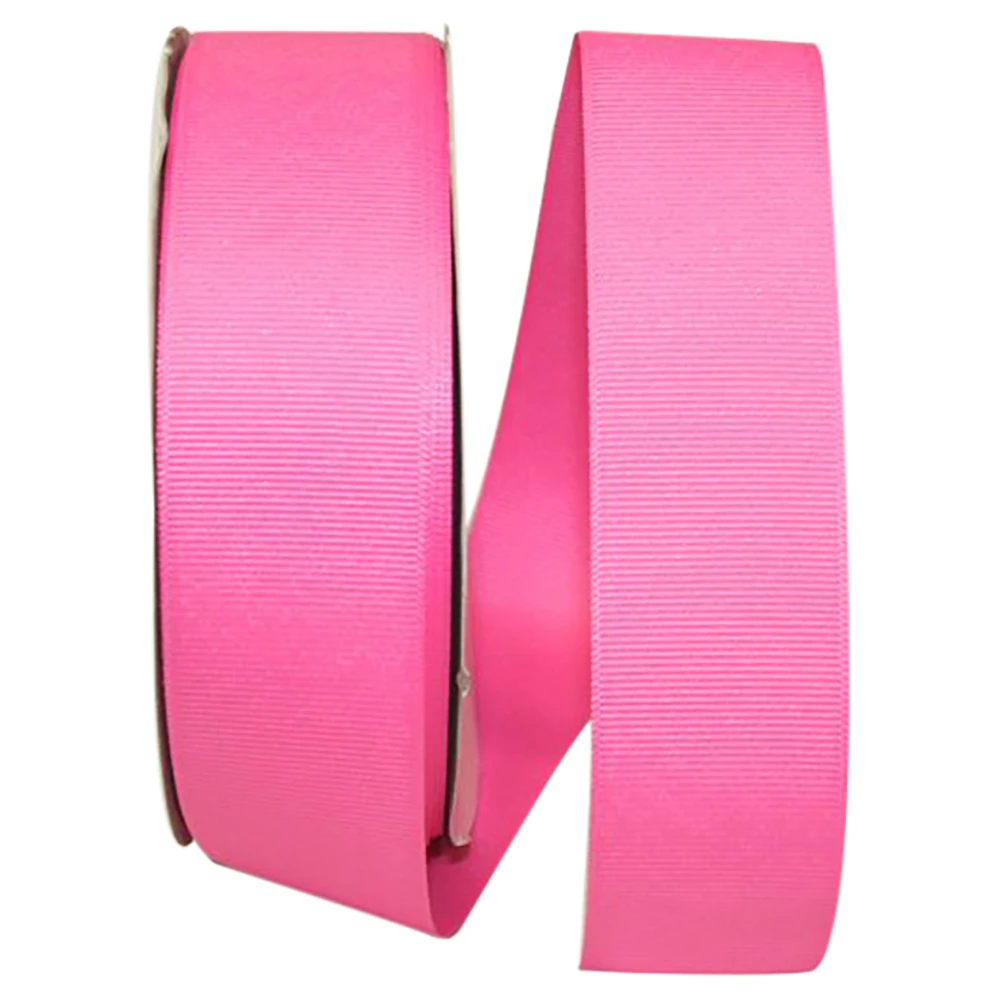 1-1/2" Grosgrain Ribbon - Hot Pink - 50 Yards/Roll