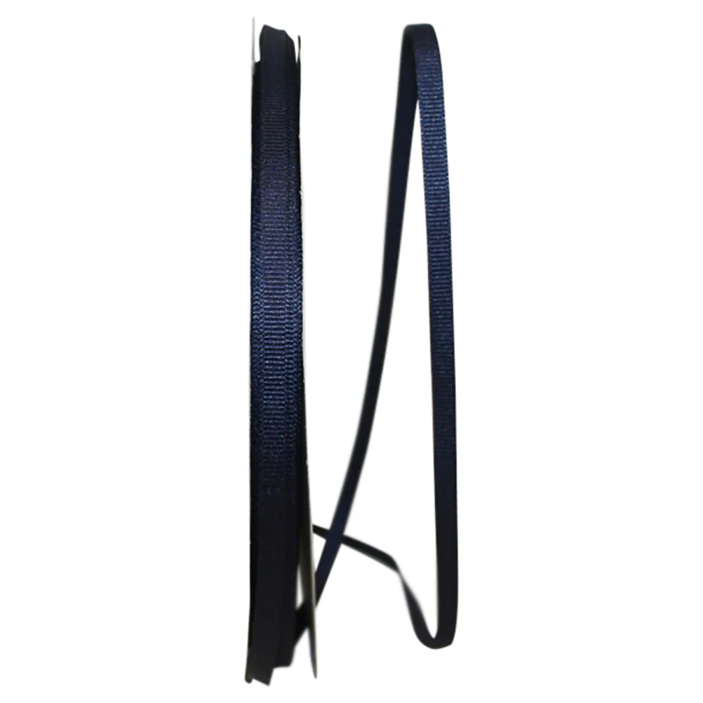 100 Yards - 1/4" Navy Blue Grosgrain Ribbon