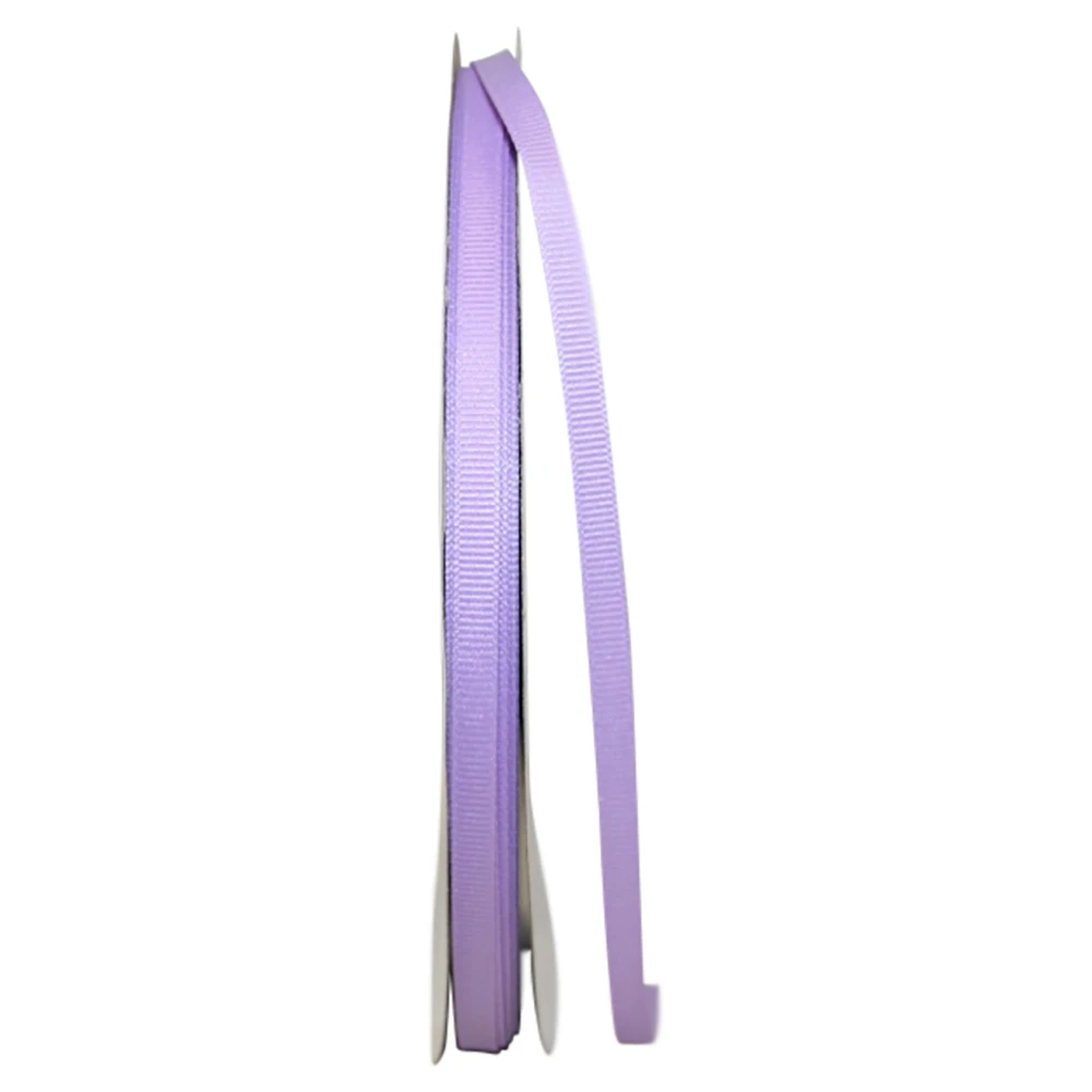 100 Yards - 1/4" Light Orchid Grosgrain Ribbon
