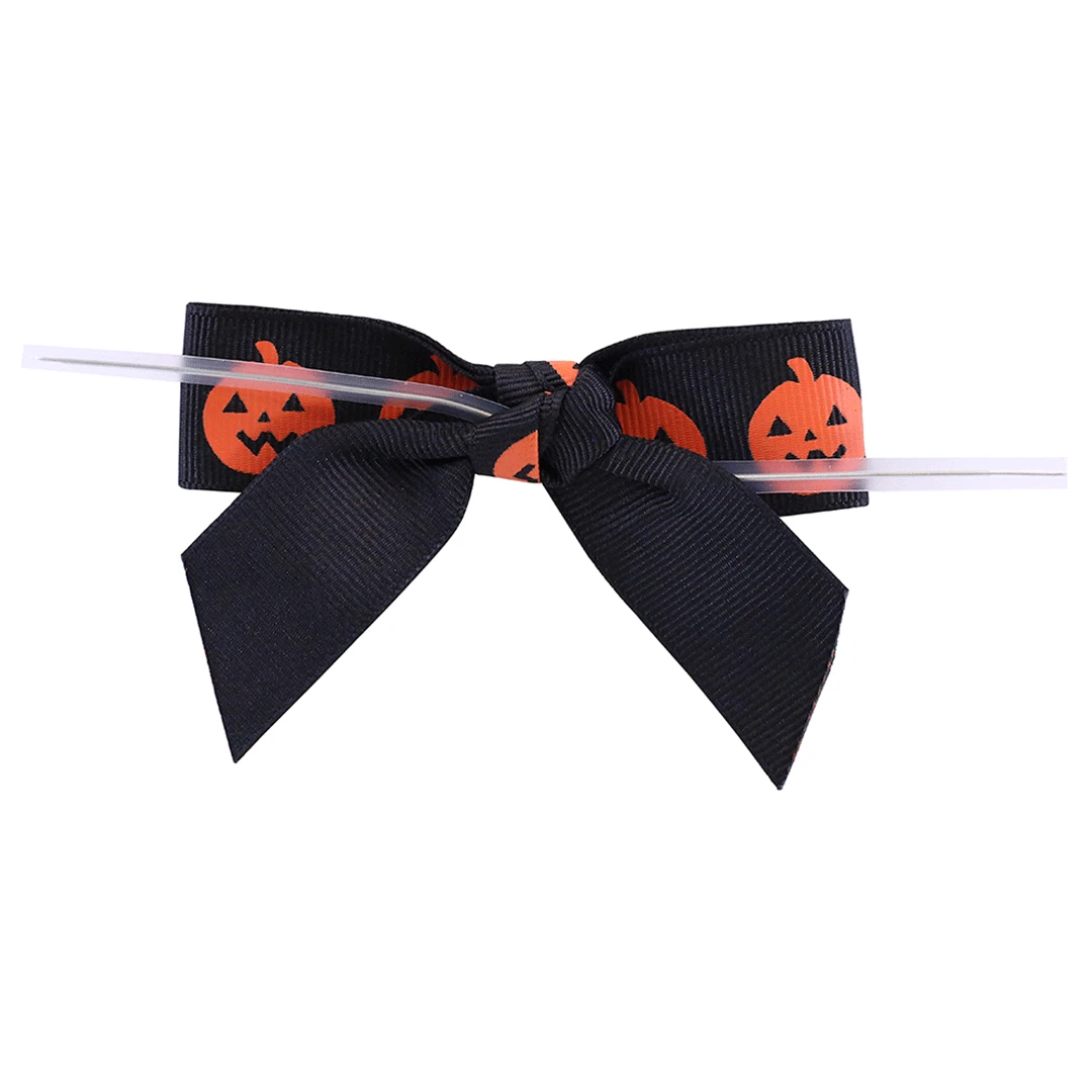 Halloween - 7/8" Ribbon - Pre-Tied