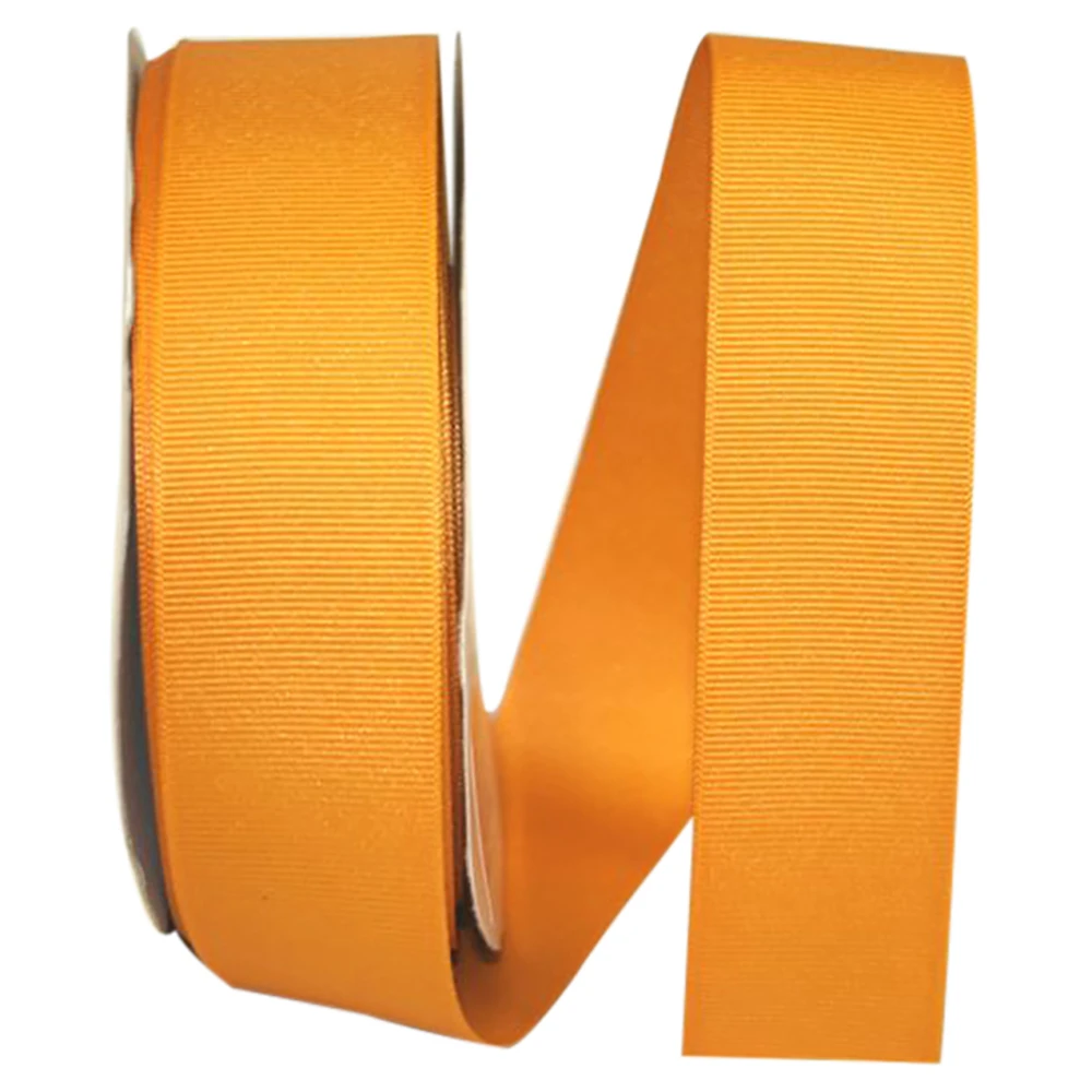 1-1/2" Grosgrain Ribbon - Gold - 50 Yards/Roll