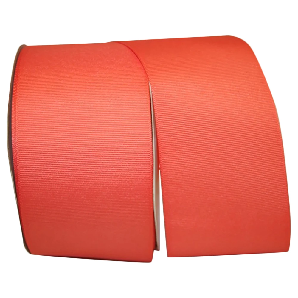 3" Grosgrain Ribbon - Coral - 50 Yards/Roll