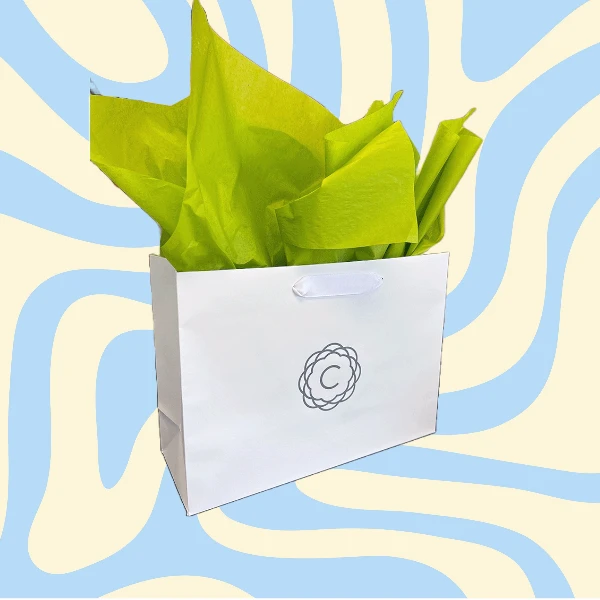 100 Bags - Custom Printed London Paper Shopping Bags 12-1/2" x 4-1/2" x 9" Matte Black