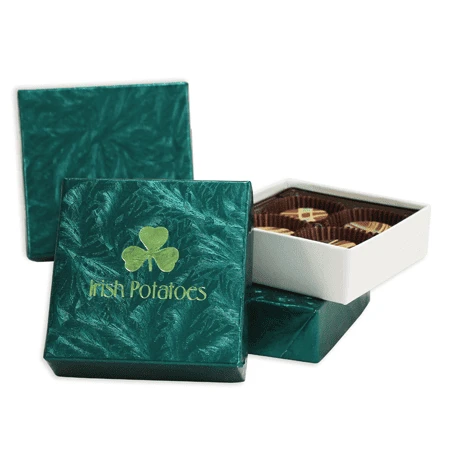48 Sets - 3 oz. Rigid Set Up Boxes - Cover & Base Sets - Forest Green Embossed
