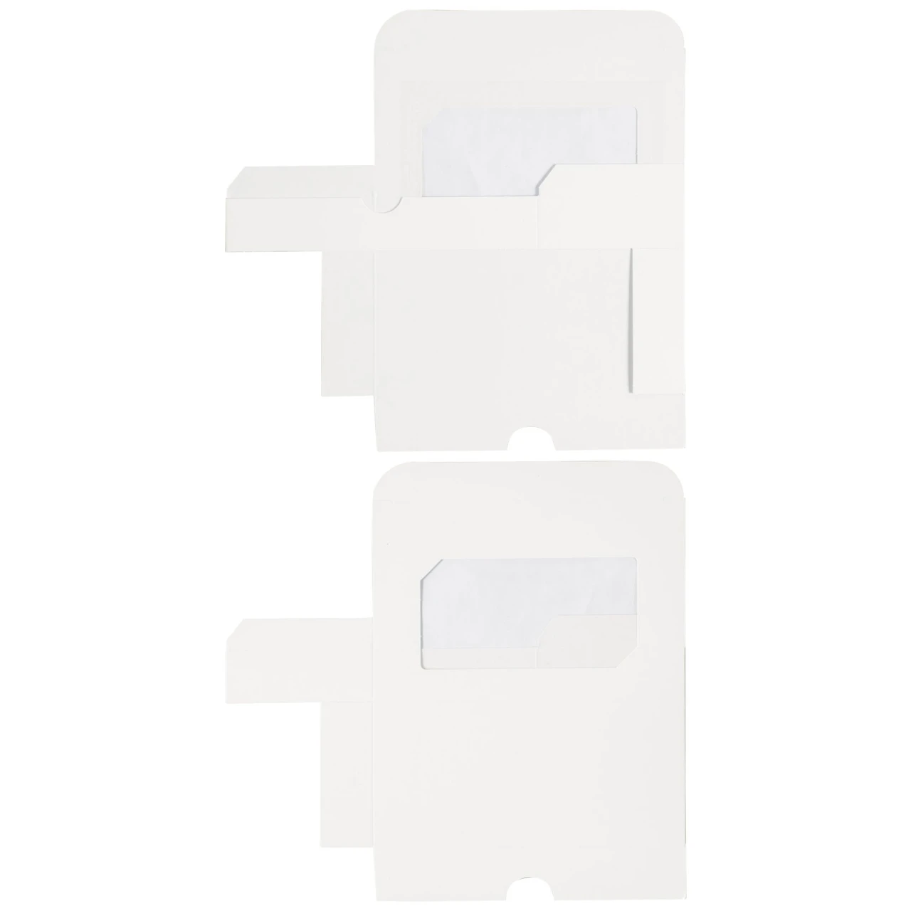 50 Boxes - 3/4 lb. White Candy & Fudge Boxes