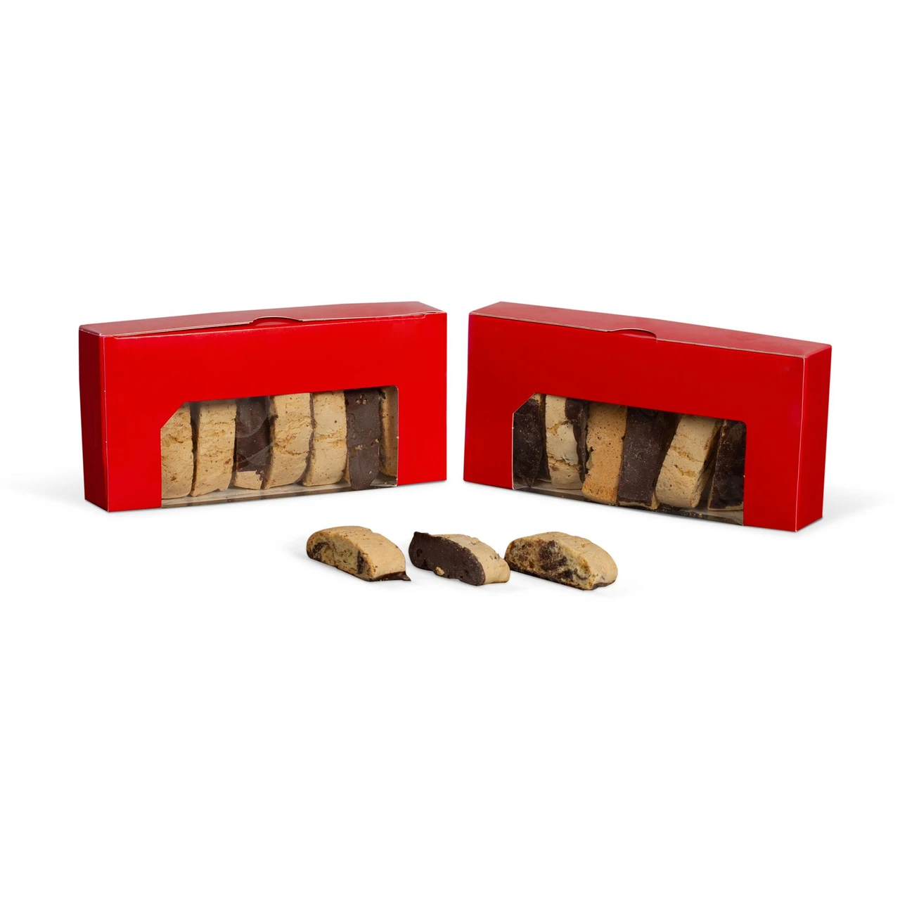 50 Boxes - 3/4 lb. Red Candy & Fudge Boxes