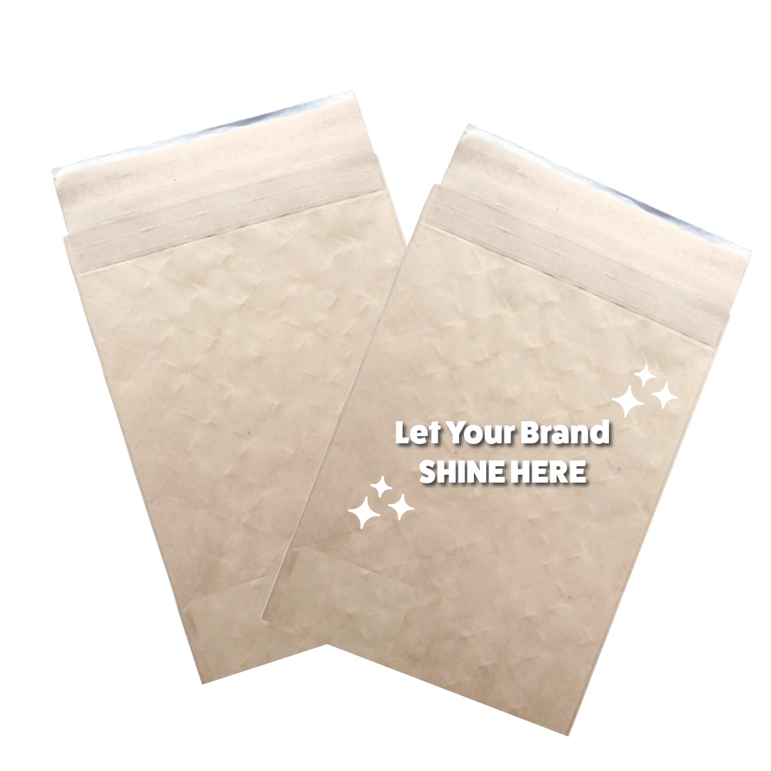 500 Mailer Bags - DURA KRAFT - 9 1/2" x 14 1/2" Peel & Seal Closure - Plain or Custom Printed