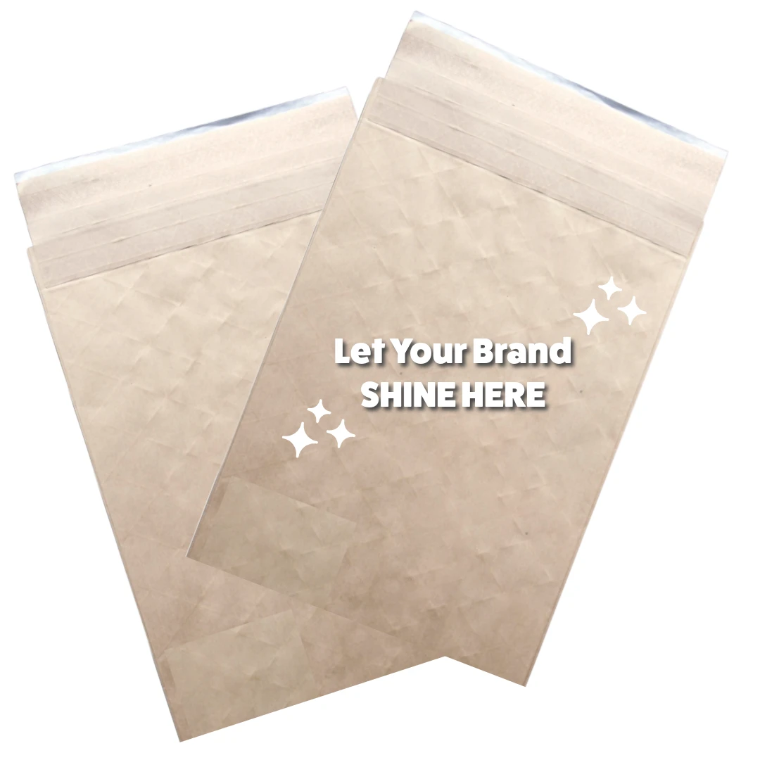 500 Mailer Bags - DURA KRAFT - 10-1/2" x 16" Peel & Seal Closure - Plain or Custom Printed