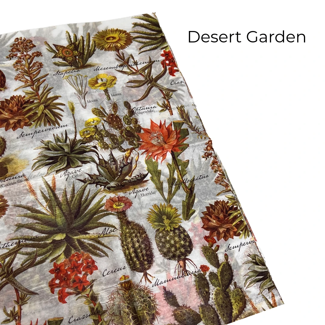 240 Sheets - Toadstools New Patterned Tissue