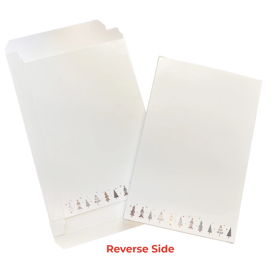 250 Boxes - Fillable (Empty) Advent Calendar Candy Boxes - Holiday Shimmer (trays sold separately)